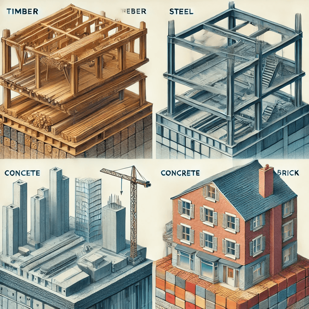 Timber vs. Steel, Wood vs. Concrete Architecture