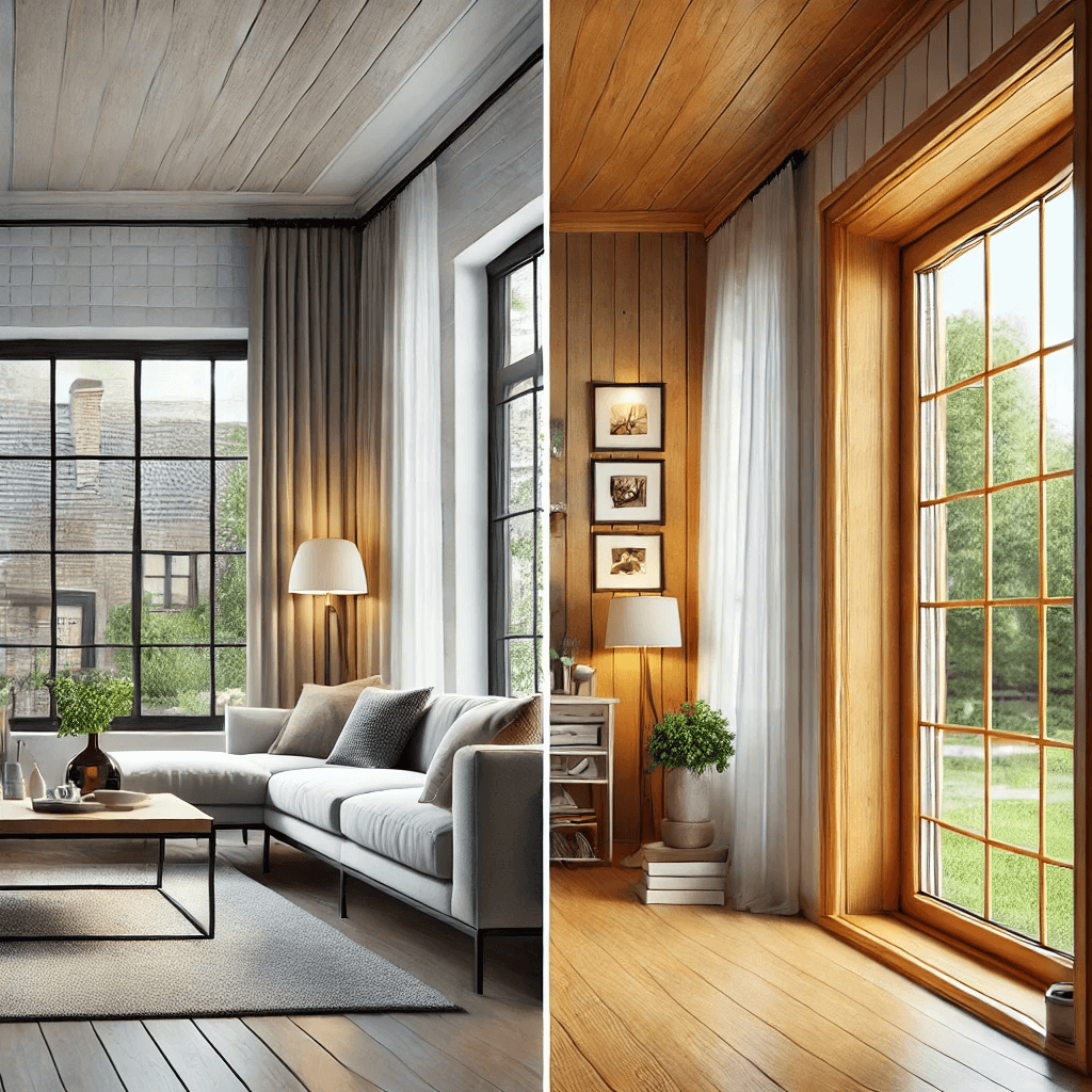 Vinyl vs. Wood Windows