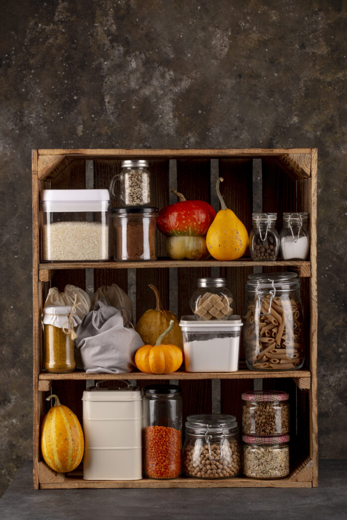 Seasonal storage ideas featuring labeled bins, under-bed storage, and shelving for neatly organizing holiday decor and seasonal items.