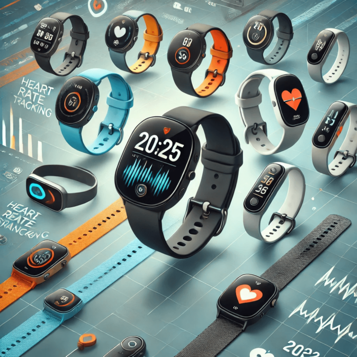 the best fitness trackers of 2025, including smartwatches and fitness bands with features like heart rate monitoring and sleep tracking.