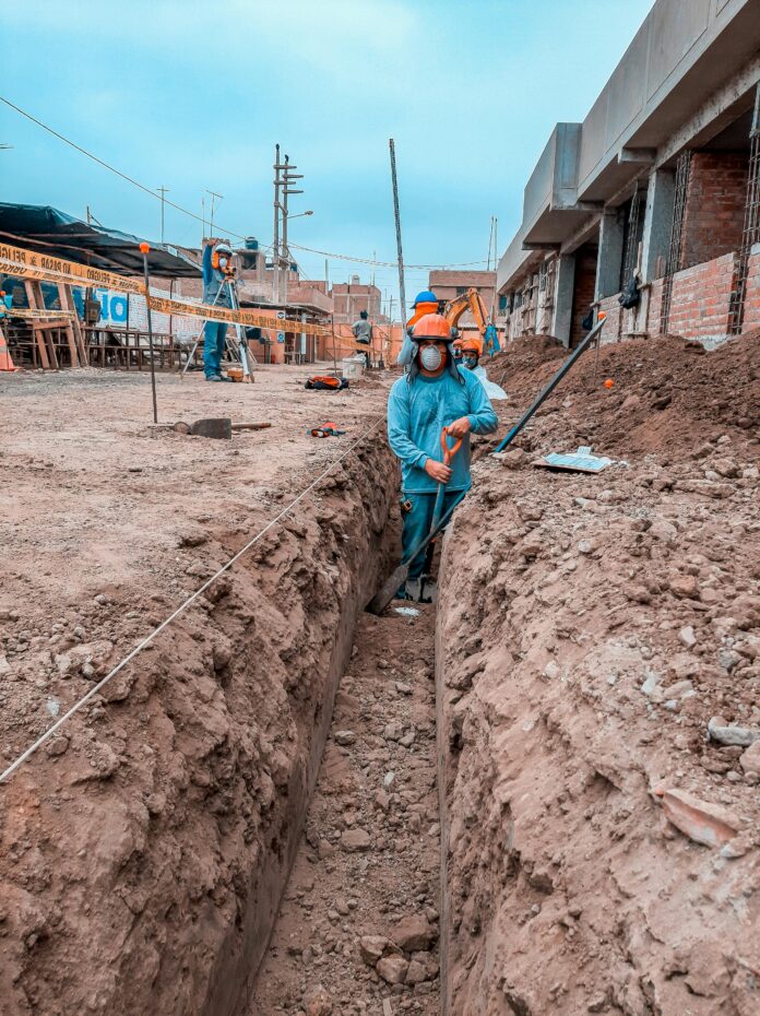 Illustration highlighting common soil foundation problems such as settling, cracks, and erosion, with solutions for stabilization and repair.