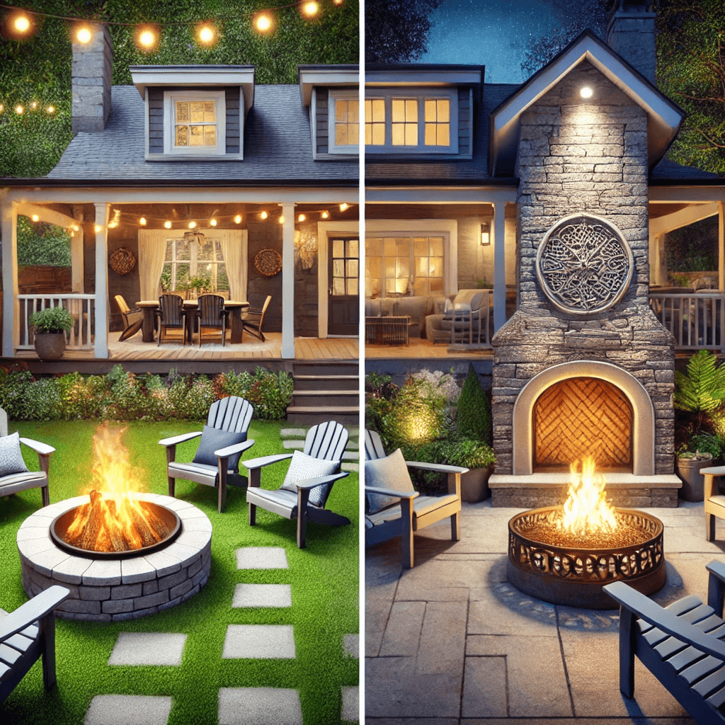 Fire Pit vs. Fireplace