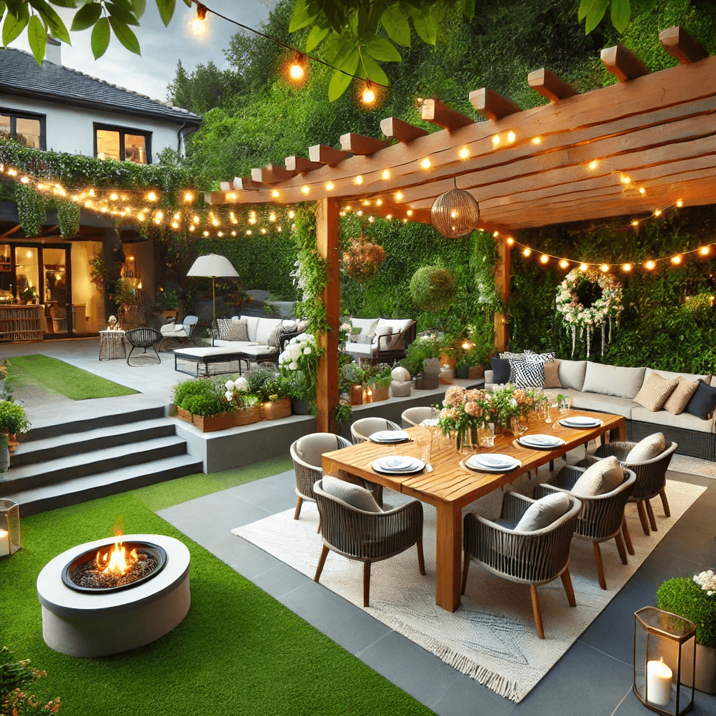 Outdoor Entertaining Garden Design