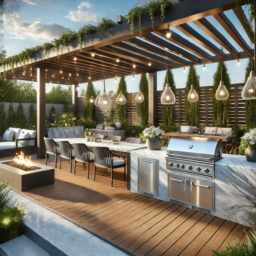 Outdoor Kitchen Layouts