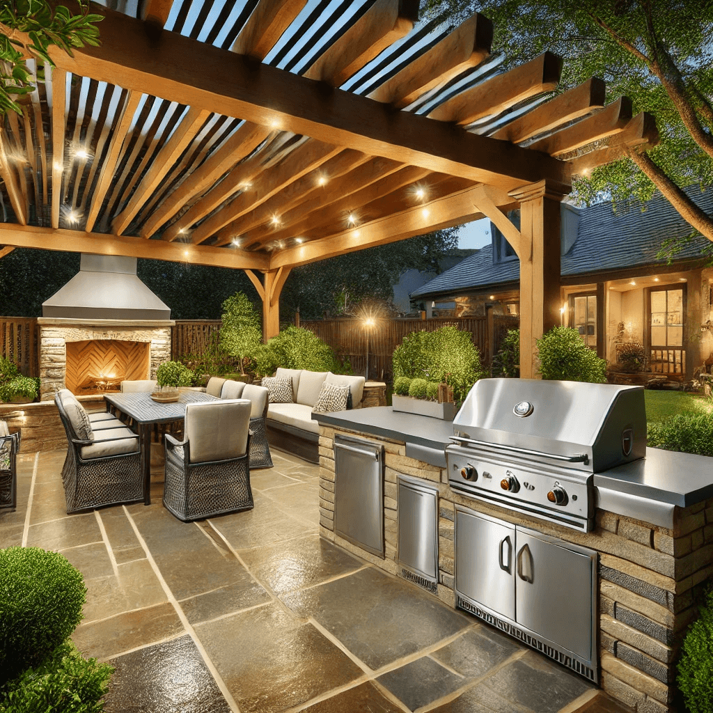 Weatherproof Outdoor Kitchen